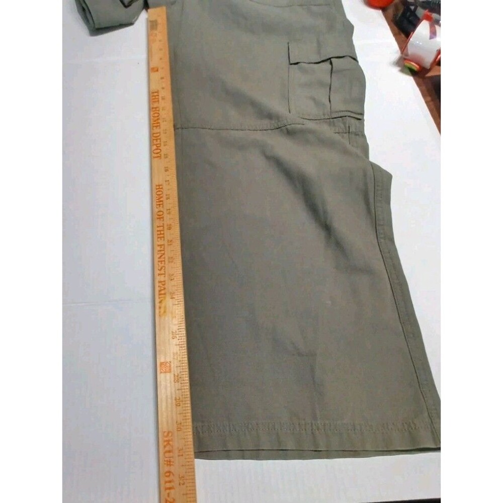 Aeropostale Women's Green Utility Cargo Pants  Mid-rise Relax Fit  XL - Picture 10 of 12